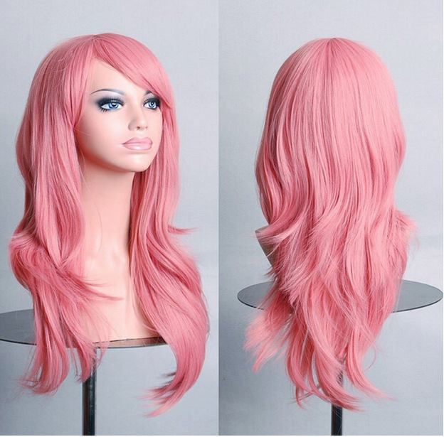 Micro-Rolled-Oblique-Bangs-Long-Curly-Hair-Anime-Show-Cosplay-Color-Wig--70cm-1544016-5