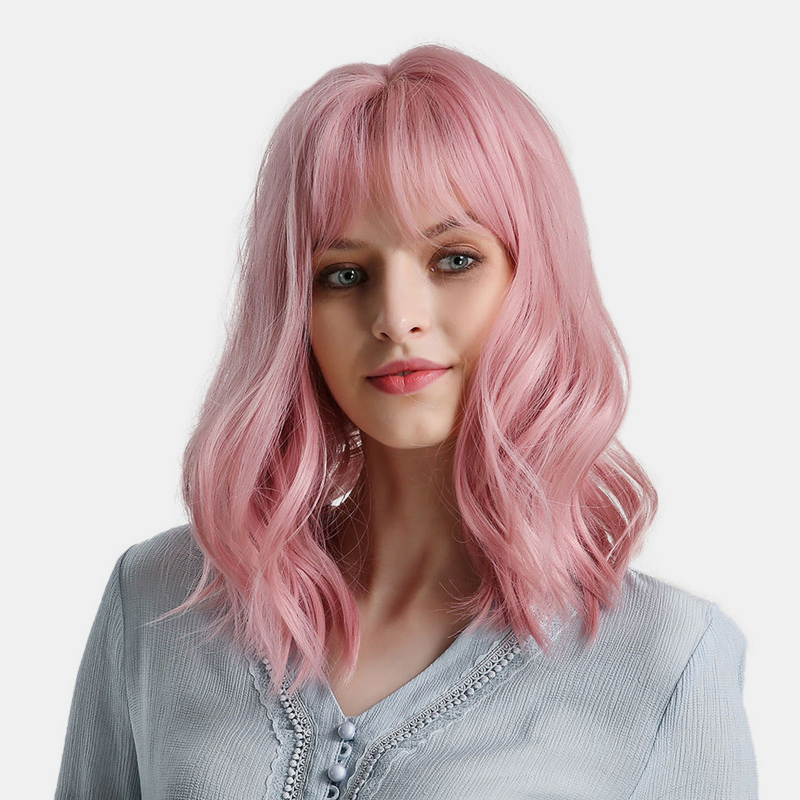 Woman-Pink-Wigs-Short-Curly-Heat-Resistant-Synthetic-Natural-Hair-Green-Wig-for-Black-White-Women-Co-1670091-3