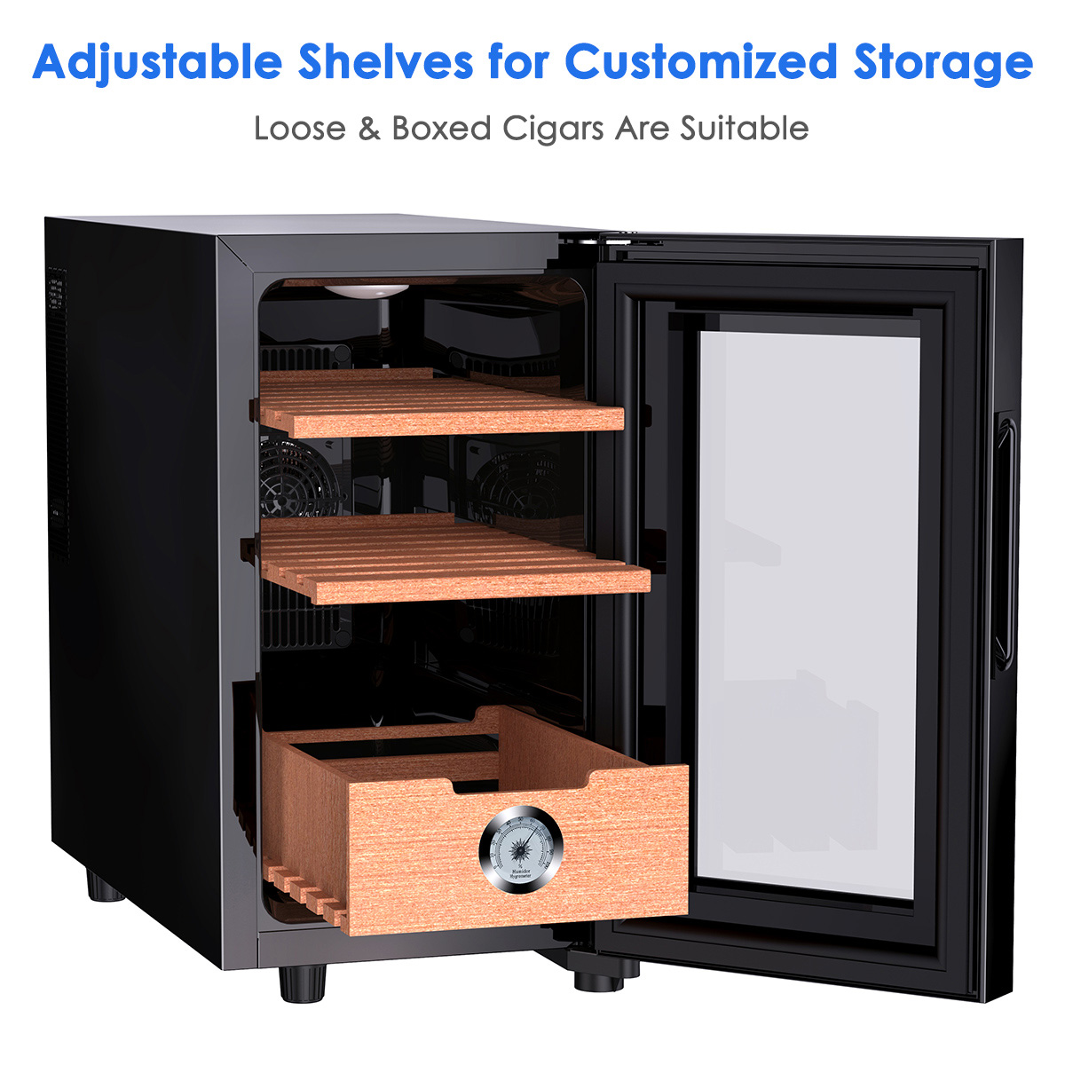 NeedOne-Electronic-Cooler-Humidor150-capacity-with-Spanish-Cedar-Wood-Shelves-23L-150-Capacity-1939771-6