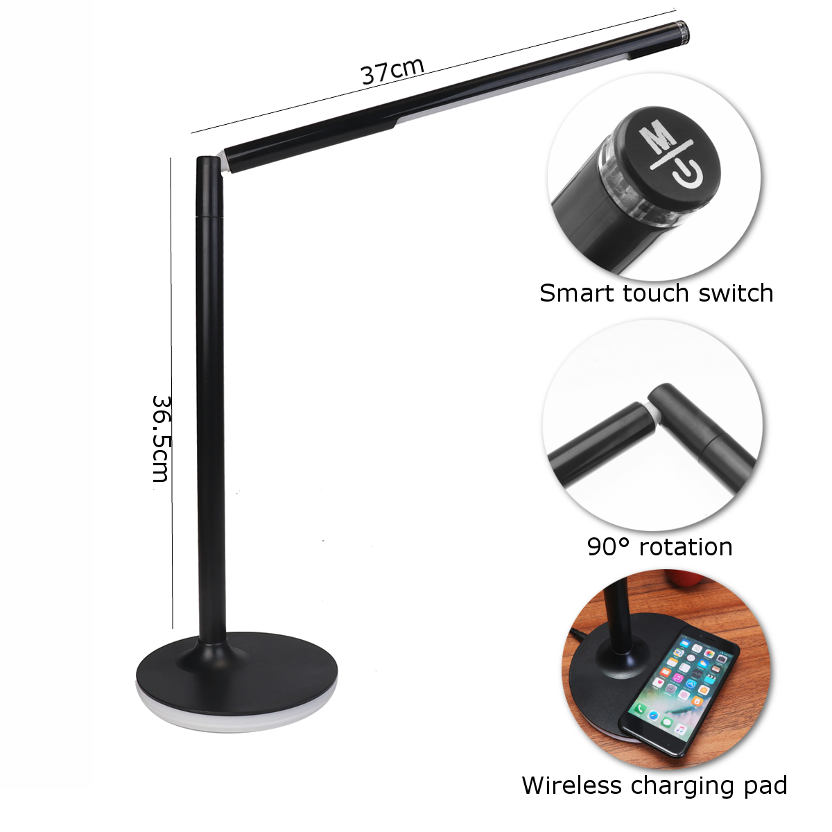 2-in-1-Qi-Wireless-Charger-Pad--10w-LED-Table-Reading-Lamp-Desktop-Light-for-Mobile-Phone-1331287-5