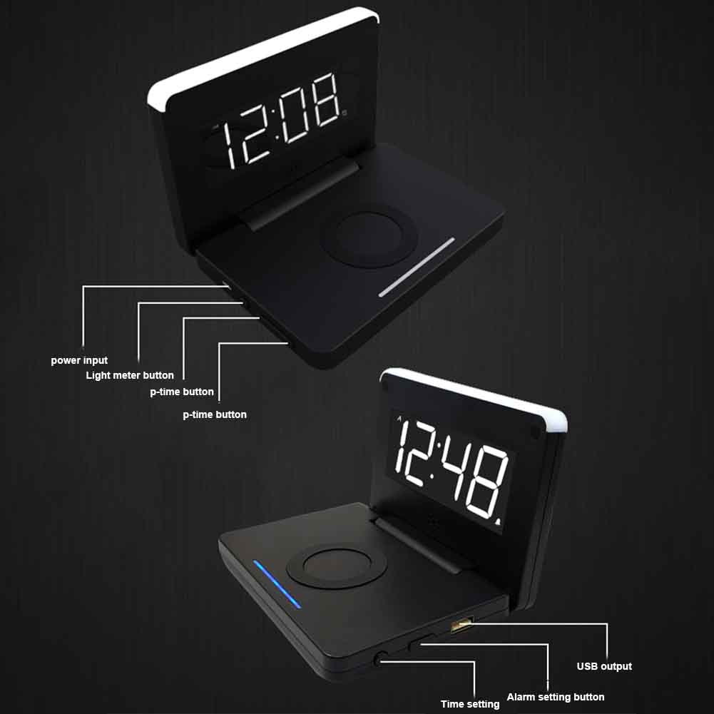 Bakeey-10W-Digital-Night-LED-Rectangle-Folding-Alarm-Clock-USB-Wireless-Charger-for-Samsung-Huawei-1628423-5
