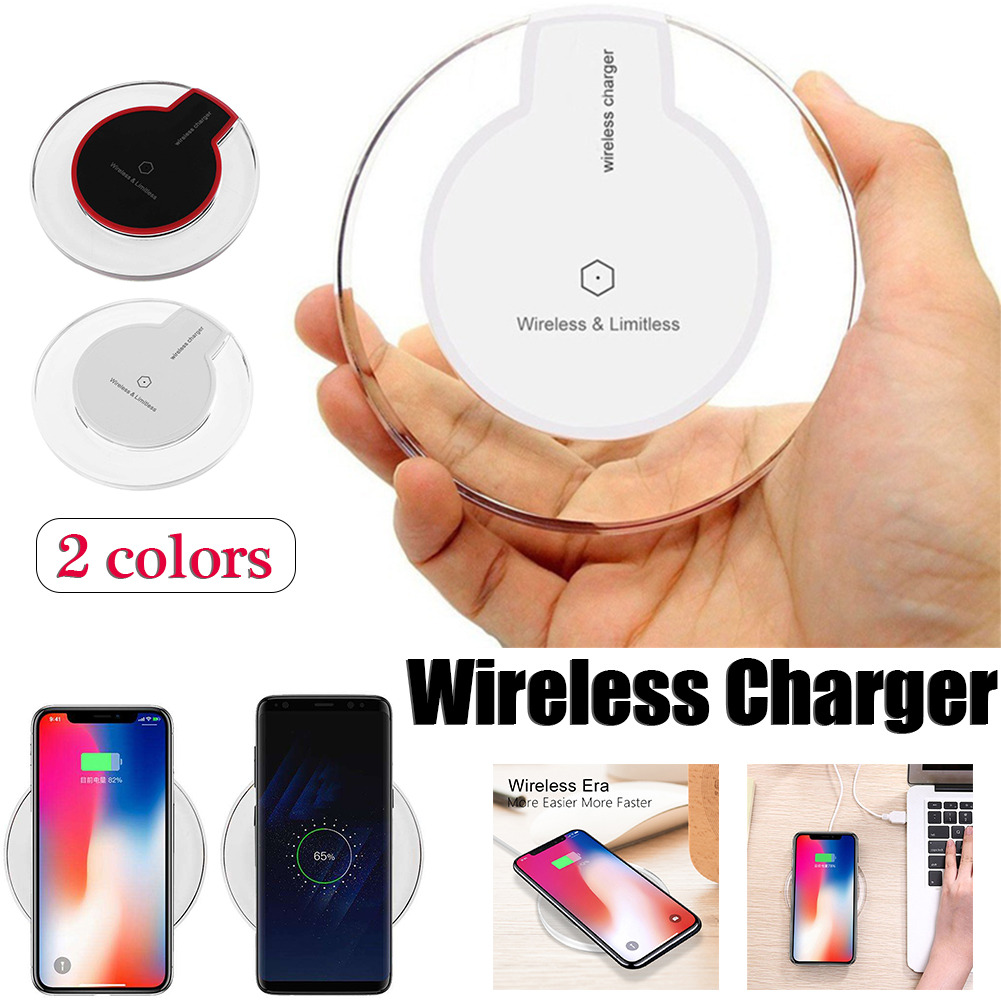 Bakeey-10W-Fast-Charging-Ultra-Thin-Wireless-Charger-Pad-Base-For-iPhone-X-XS-HUAWEI-P30-Oneplus-7-M-1548922-3