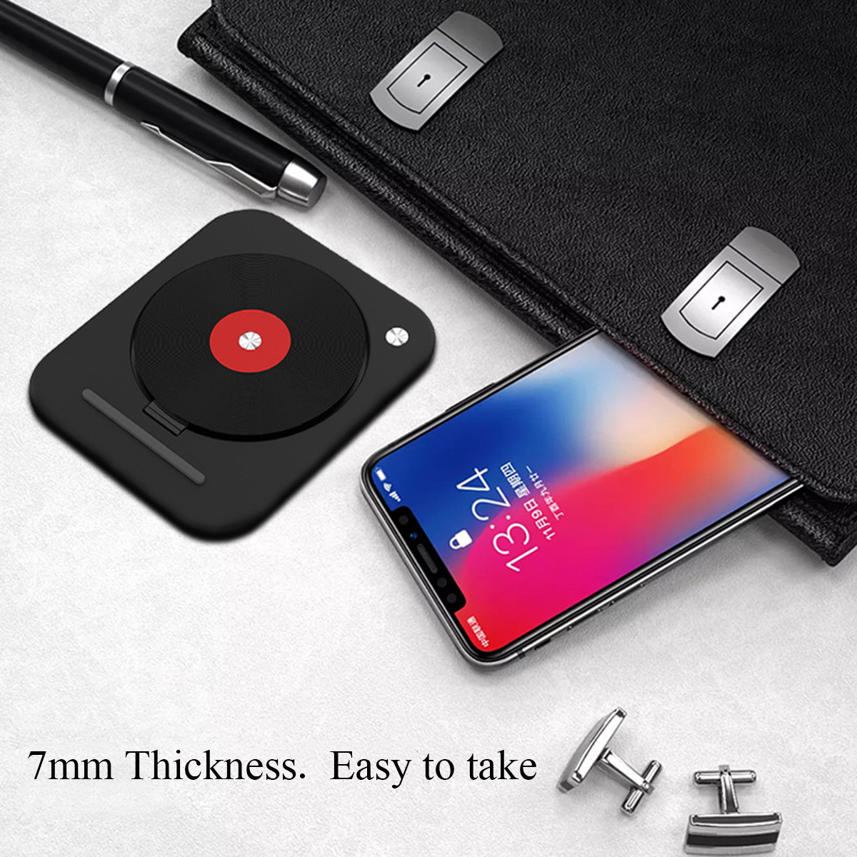 Bakeey-10W-Qi-Wireless-Charger-Collapsable-Fast-Charging-Pad-For-iphone-X-88Plus-Samsung-S8-S7-S6-1328956-5