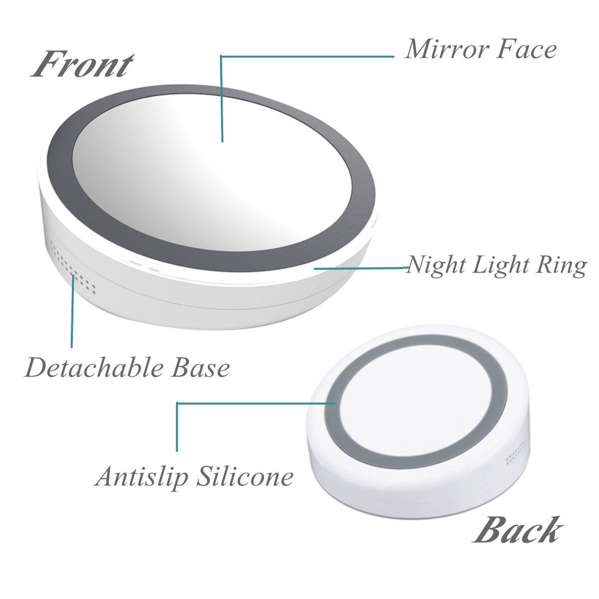Bakeey-10W-Quick-Charge-Fast-Charging-Mirror-Face-LED-Ring-Indicator-Qi-Wireless-Charger-Pad-1313812-4