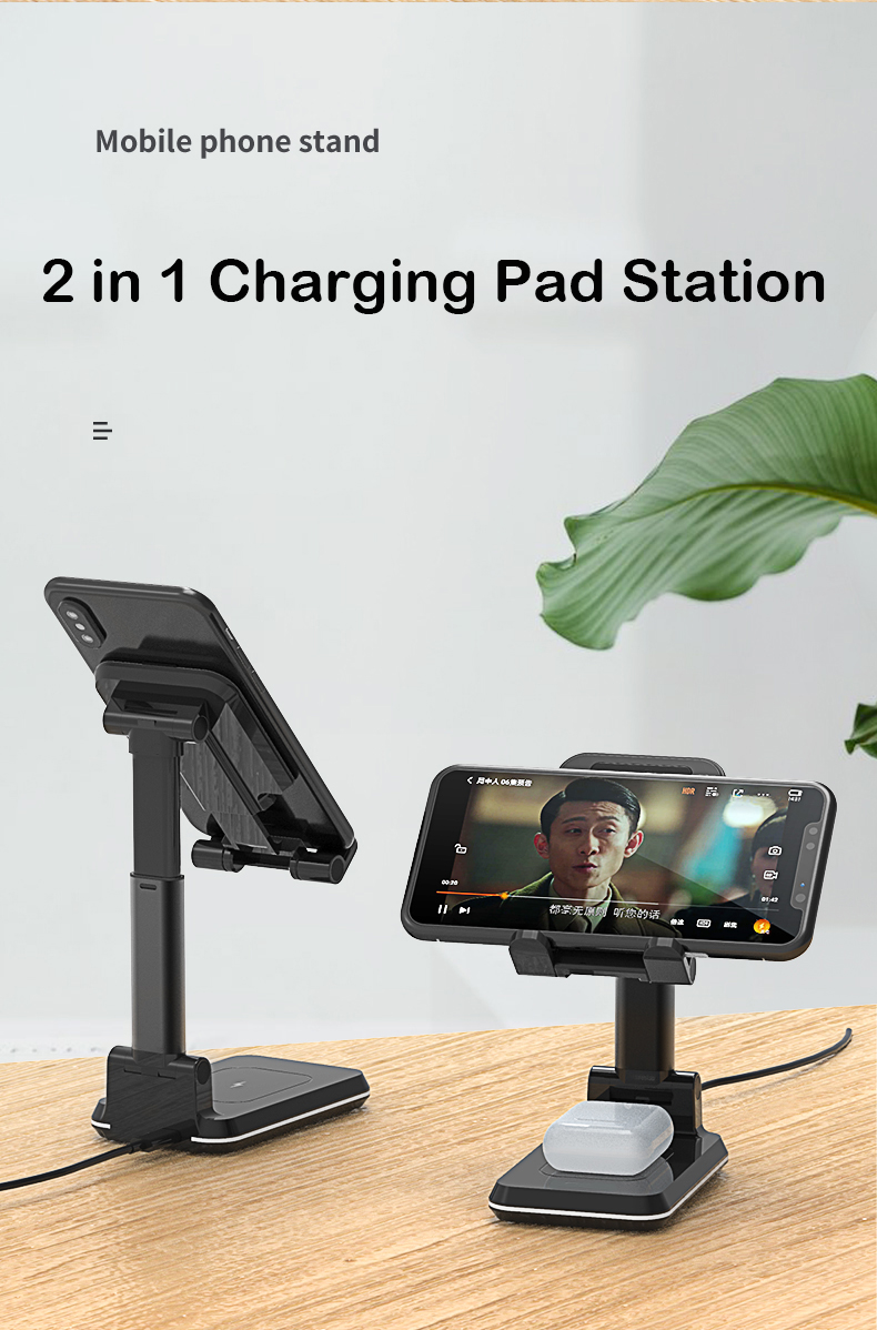 Bakeey-10W-Wireless-Charger-Dual-Coils-Charging-Pad-Earbuds-Charger-Foldable-Desktop-Phone-Holder-Ta-1710101-4