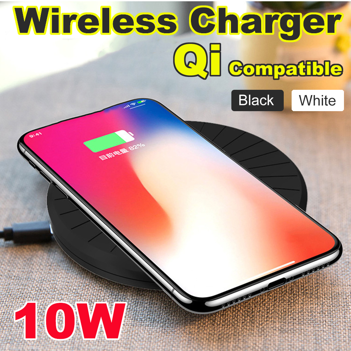 Bakeey-10W-Wireless-QI-Fast-Charger-Charging-Dock-Stand-Holder-Universal-For-Samsung-Galaxy-Note-9-S-1568050-1