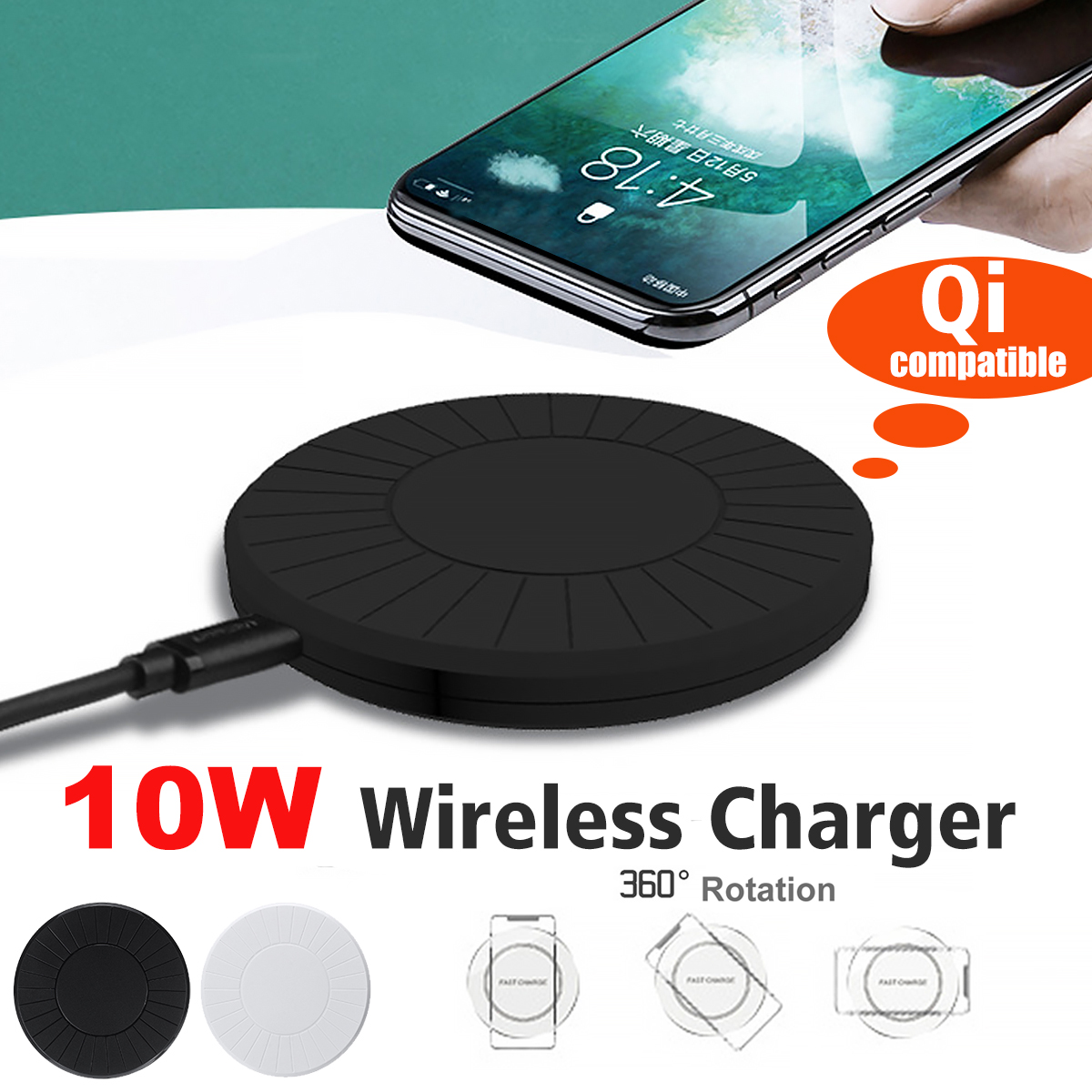 Bakeey-10W-Wireless-QI-Fast-Charger-Charging-Dock-Stand-Holder-Universal-For-Samsung-Galaxy-Note-9-S-1568050-6