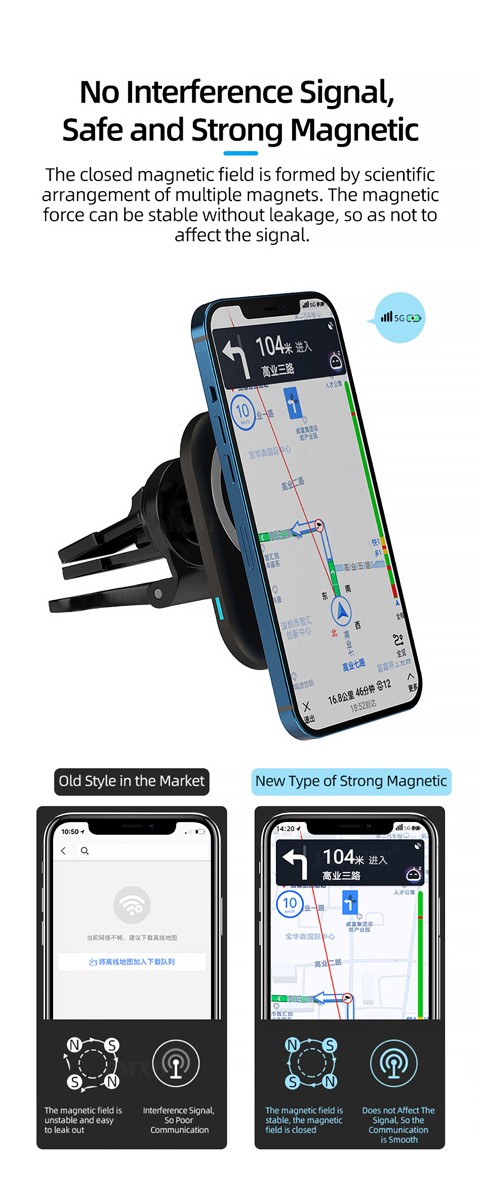 Bakeey-15W-Magnetic-Wireless-Car-Charger-AirVent-Mount-Fast-Charging-Stand-Phone-Holder-For-iPhone-1-1785970-9