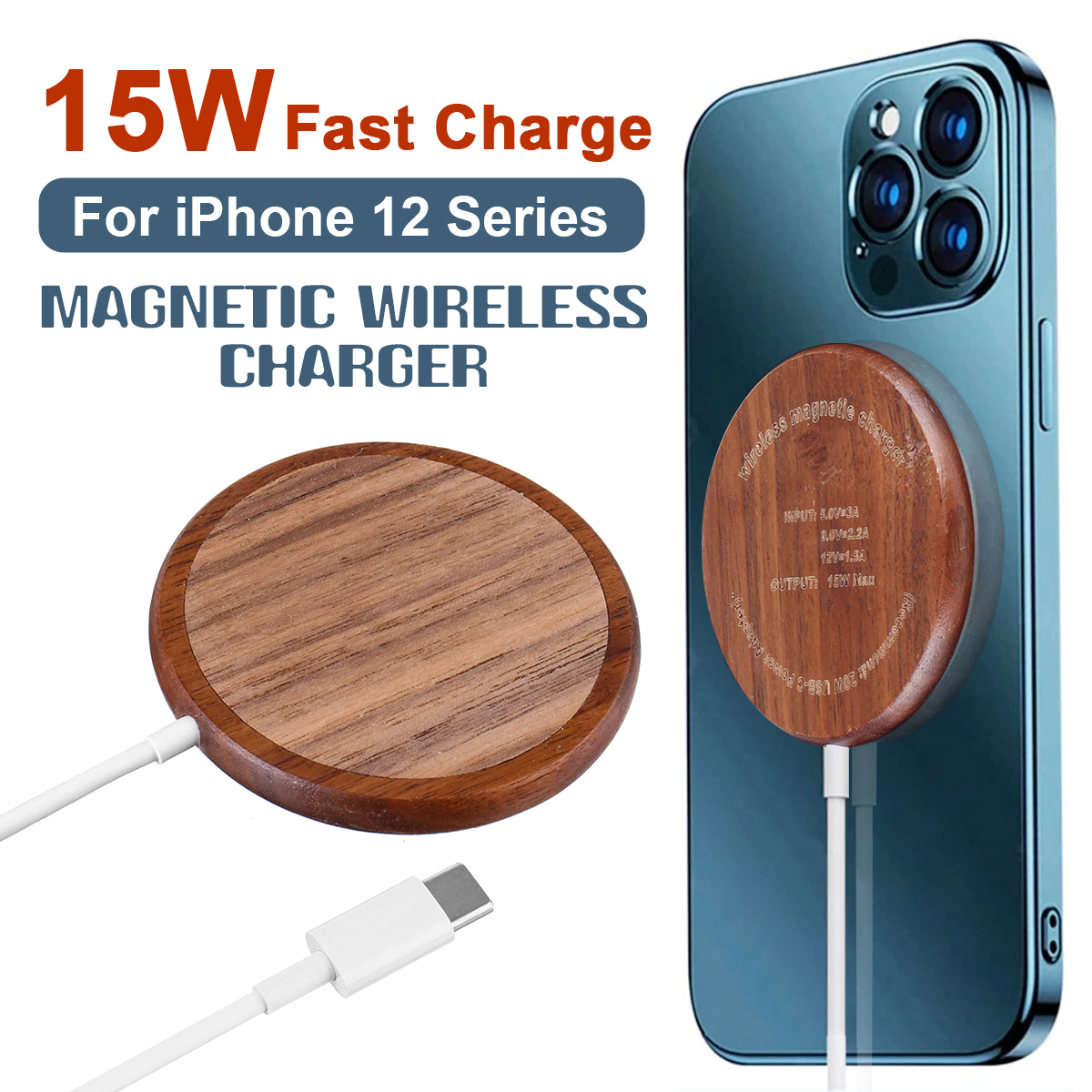 Bakeey-15W-Magnetic-Wireless-Charger-for-iPhone-12-Series-for-iPhone-12-Mini12-Pro12-Pro-Max-for-Sam-1809701-1
