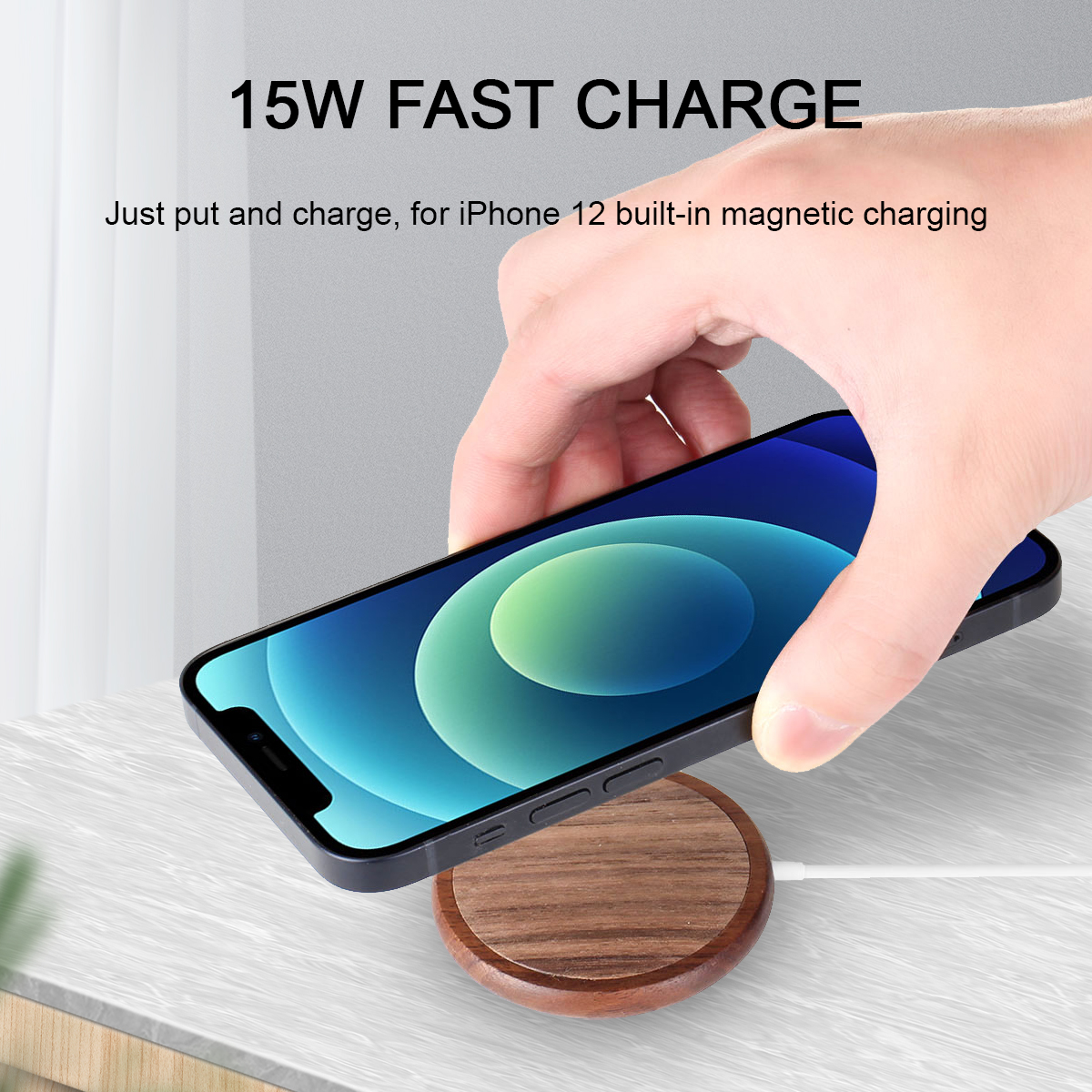Bakeey-15W-Magnetic-Wireless-Charger-for-iPhone-12-Series-for-iPhone-12-Mini12-Pro12-Pro-Max-for-Sam-1809701-4