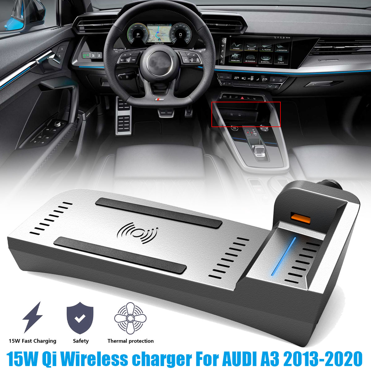 Bakeey-15W-QI-Fast-Car-Wireless-Charger-Wireless-Charging-Pad-For-AUDI-A3-2013-2020-For-Qi-enabled-S-1878286-1
