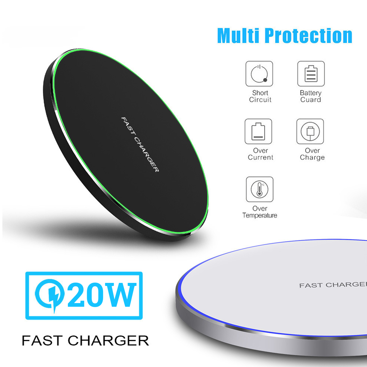 Bakeey-15W-Qi-Wireless-Fast-Charger-Charging-Bracket-Pad-Mat-For-iPhone-10-Pro-Xiaomi-10-Pro-1642520-1