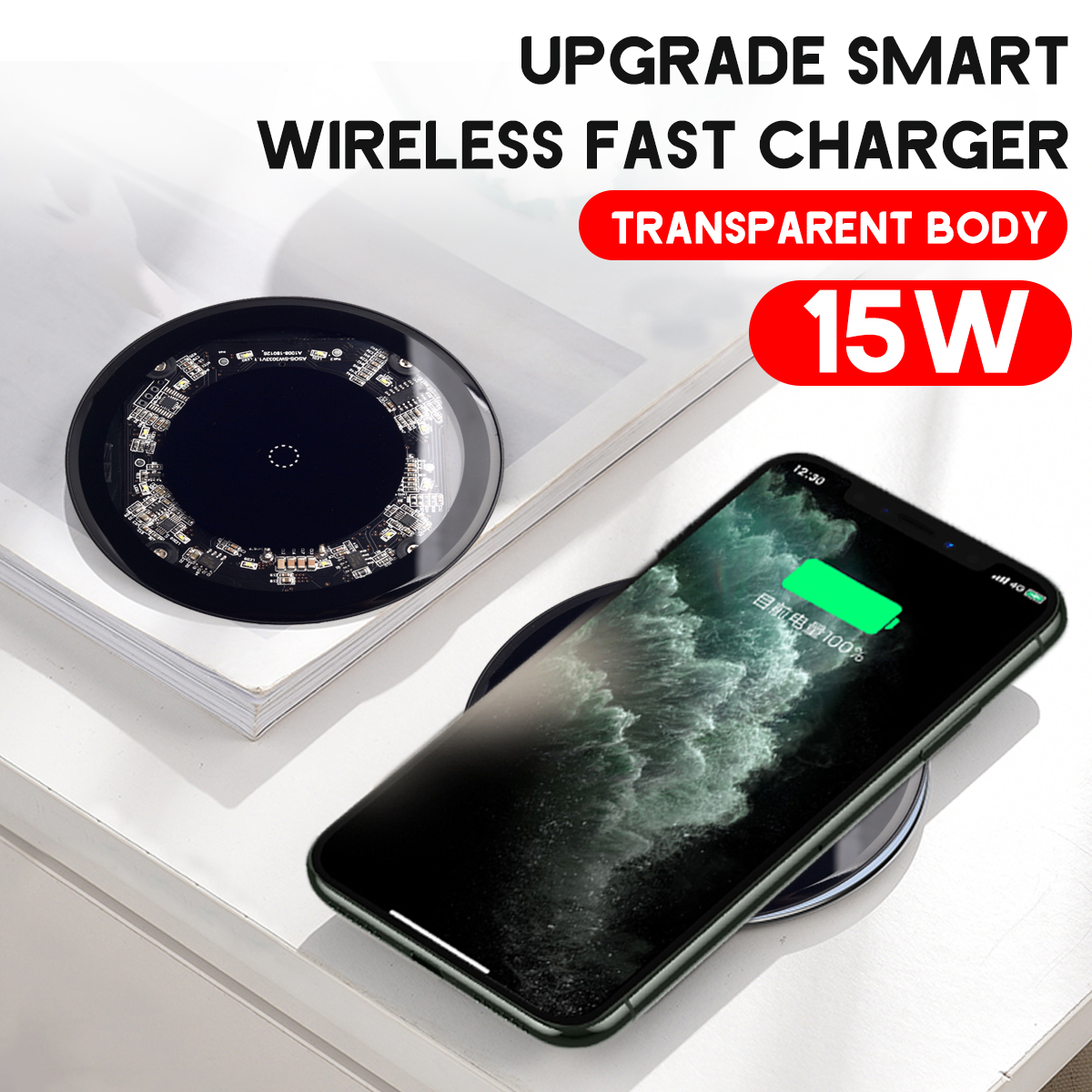 Bakeey-15W-Transparent-Smart-Induction-Quick-Charge-Wireless-Charger-for-iPhone-11-Pro-Max-for-Samsu-1646160-2