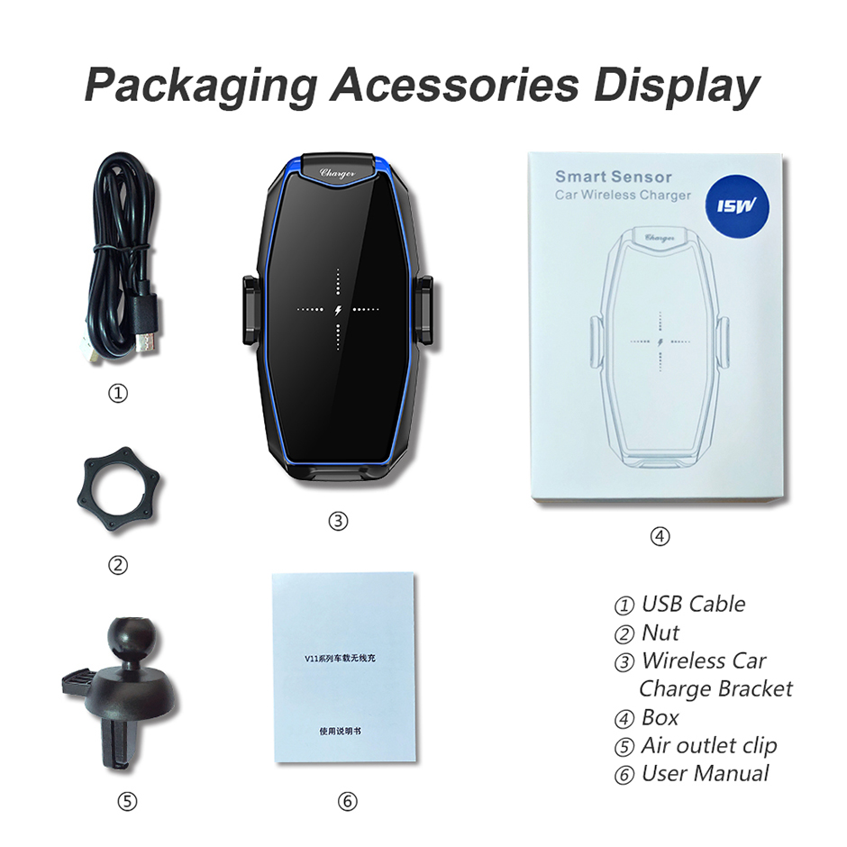 Bakeey-15W-Wireless-Charger-Infrared-Induction-Clamping-Air-Vent-Car-Phone-Holder-Car-Mount-For-40-6-1694776-12