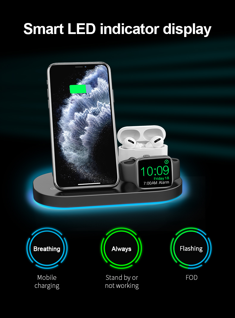Bakeey-15W-Wireless-Charger-Station-USB-C-Input-LED-Indicator-Fast-Charging-Dock-For-iPhone-12-Pro-M-1788482-4