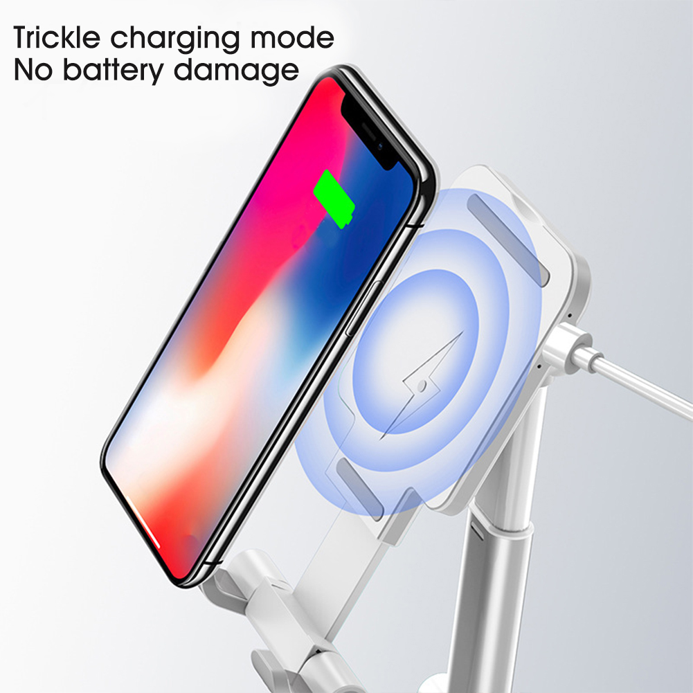 Bakeey-2-In-1-10W-Wireless-Charger--Desktop-Foldable-Height-Adjustable-Phone-Holder-Tablet-Stand-For-1700258-3