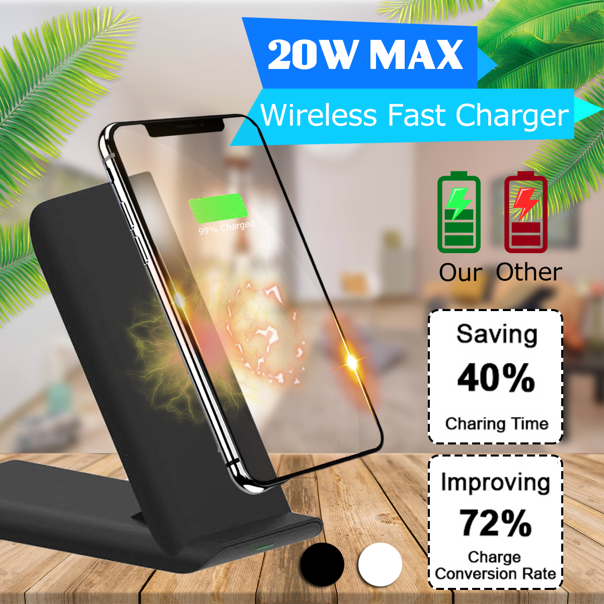 Bakeey-20W-Qi-Wireless-Folding-Fast-Charger-Phone-Charging-Bracket-Stand-for-iPhone-11-1583631-3