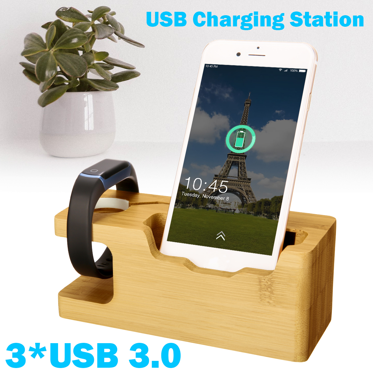 Bakeey-3USB-Charging-Station-Phone-Dock-Station-Fast-Charging-For-iPhone-XS-11Pro-MI10-Huawei-P30-P4-1720210-2