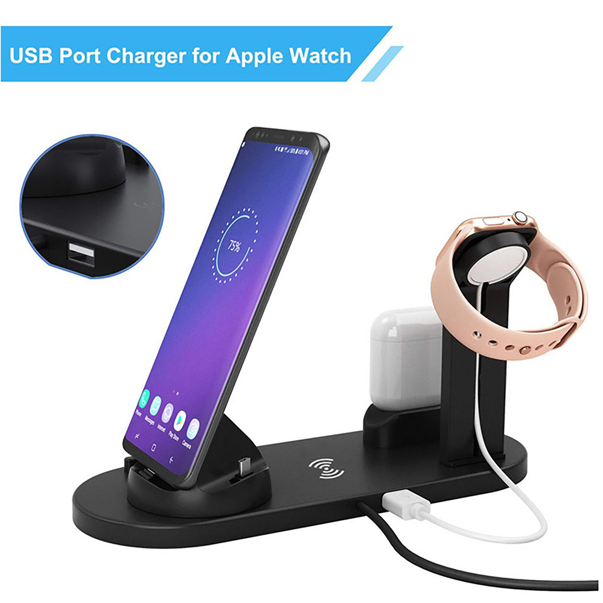 Bakeey-4-in-1-10W-Wireless-Charger-Stand-for-Airpods-Pro-for-Apple-Watch-for-Samsung-Galaxy-S21-Note-1875647-5
