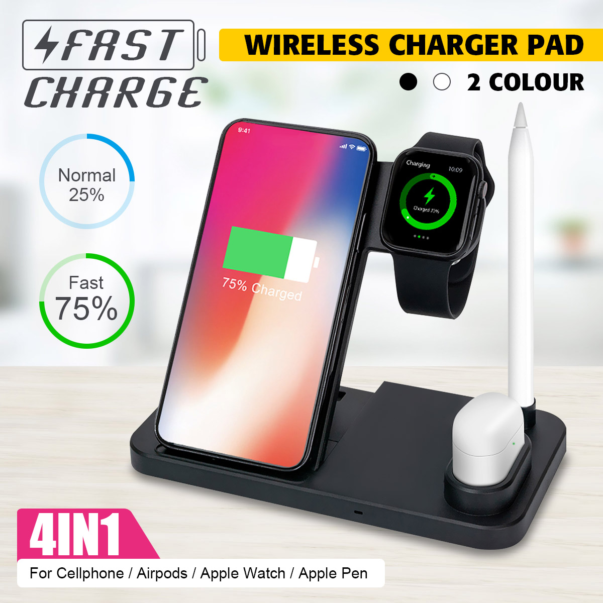 Bakeey-4-in-1-Wireless-Charger-5W75W10W-Phone-Charging-Holder-Quick-Charge-Bracket-For-iPhone-XS-11P-1707696-1