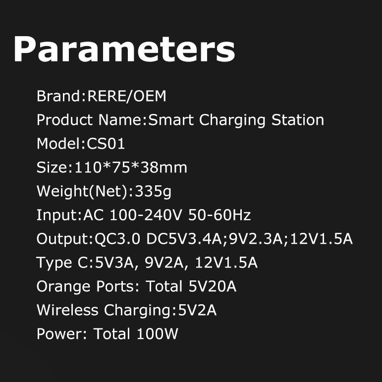 Bakeey-818PF-6-in-1-100W-QC30PD18W-Smart-Desktop-Fast-Charging-Wireless-Charger-for-iPhone-12-12-Pro-1886262-12