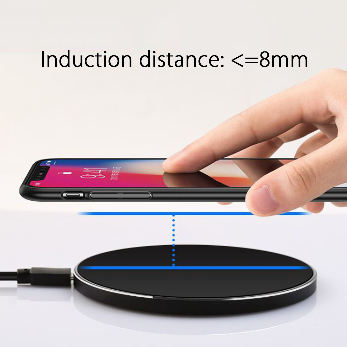 Bakeey-Aluminum-QI-Wireless-Fast-Charger-Charging-Dock-Pad-Mat-Phone-For-iPhone-XS-XR-X-1366096-3
