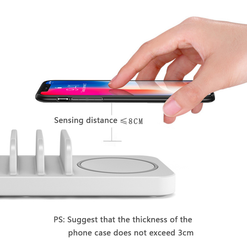 Bakeey-Mushroom-Light-3-in-1-3-Ports-USB-10W-Fast-Qi-Wireless-Charger-for-Samsung-for-iPhone-Phone-1643033-2