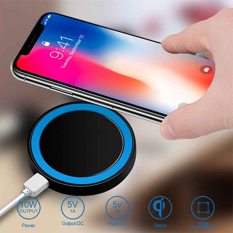 Bakeey-Q5-5W-LED-Indicator-Fast-Charging-Universal-Wireless-Charger-Pad-For-iPhone-X-XS-MI9-S10-S10-1553630-1