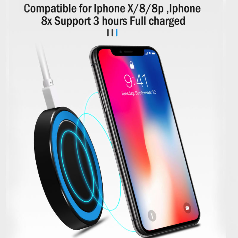 Bakeey-Q5-5W-LED-Indicator-Fast-Charging-Universal-Wireless-Charger-Pad-For-iPhone-X-XS-MI9-S10-S10-1553630-4