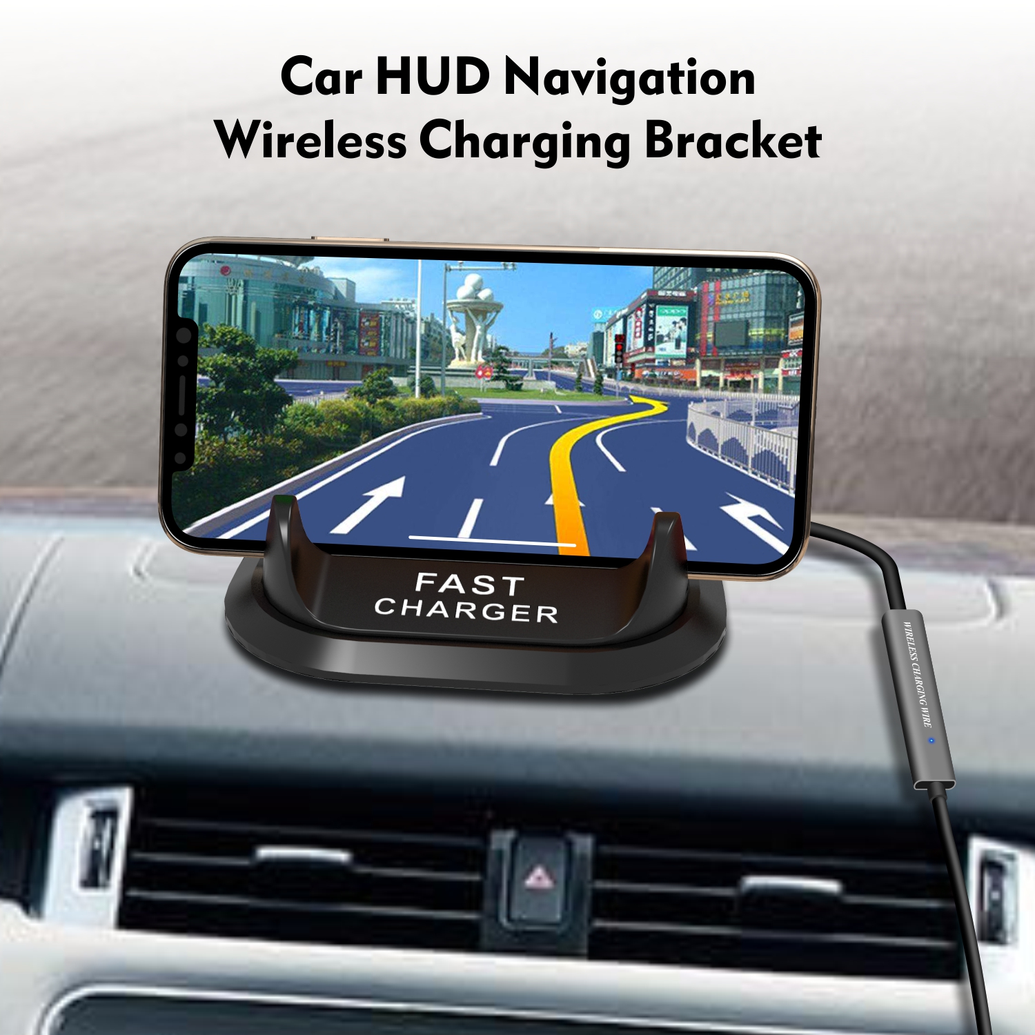 Bakeey-Wireless-Car-Charger-Base-5W75W10W-Wireless-Car-Holder-Charging-Bracket-For-iPhone-XS-11Pro-A-1707697-1