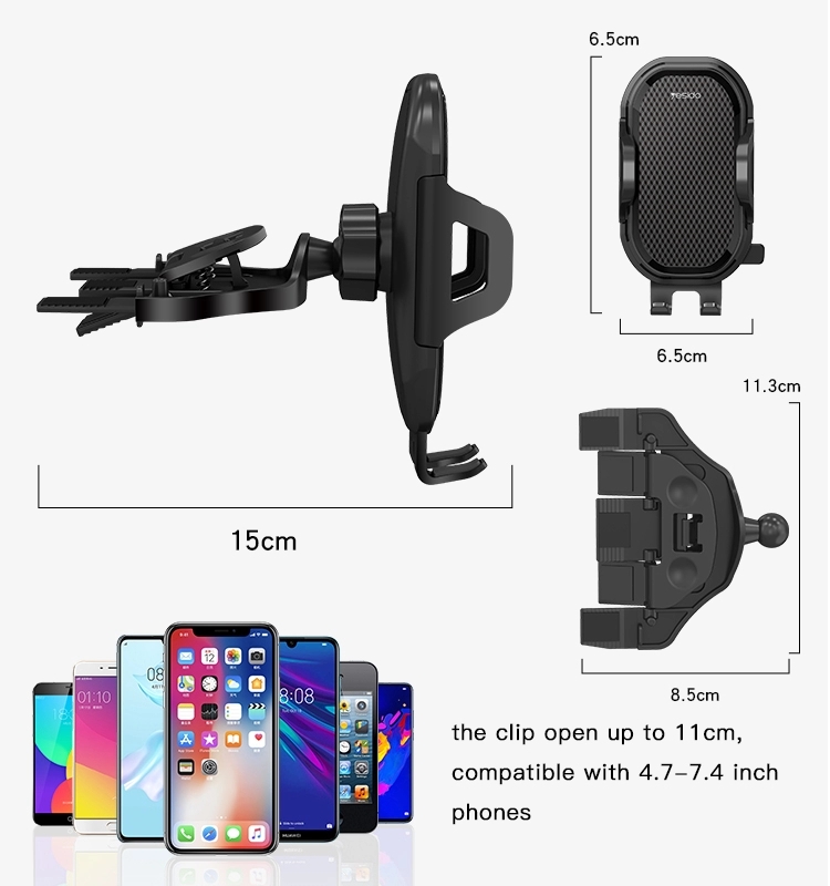 YESIDO-360-degree-Mount-Adjustable-Car-Wireless-Charger-for-Samsung-Galaxy-Note-S20-ultra-Huawei-Mat-1778420-6