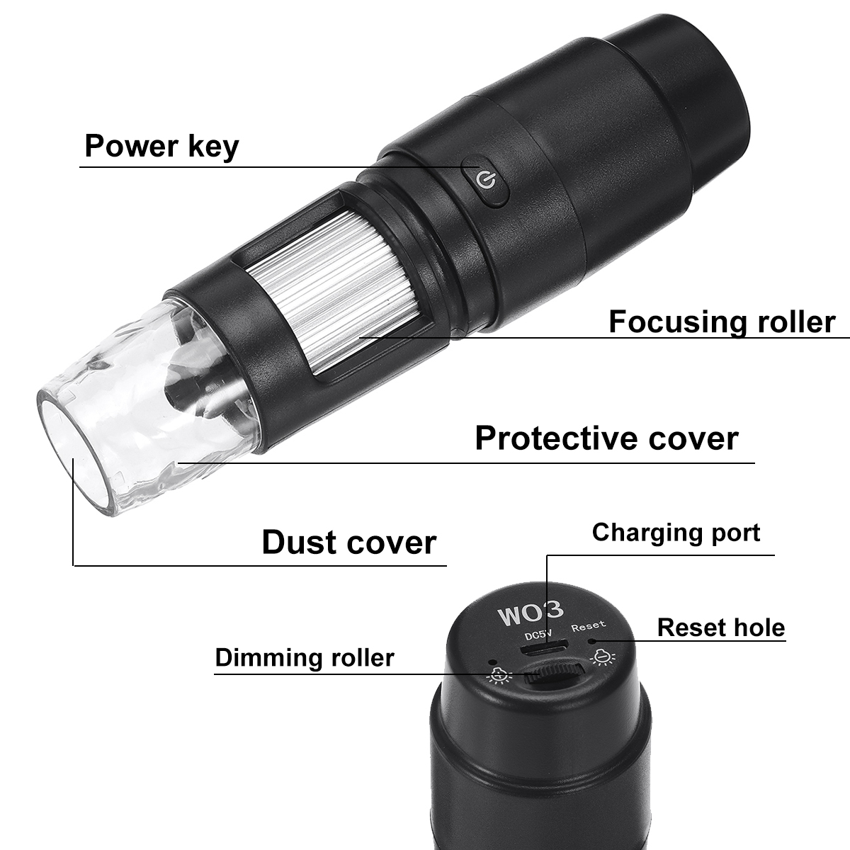 1000X-8-LED-WIFI-Handheld-Portable-Digital-Electronic-Repair-Optical-Microscopes-Bracket-Support-Pho-1903428-8