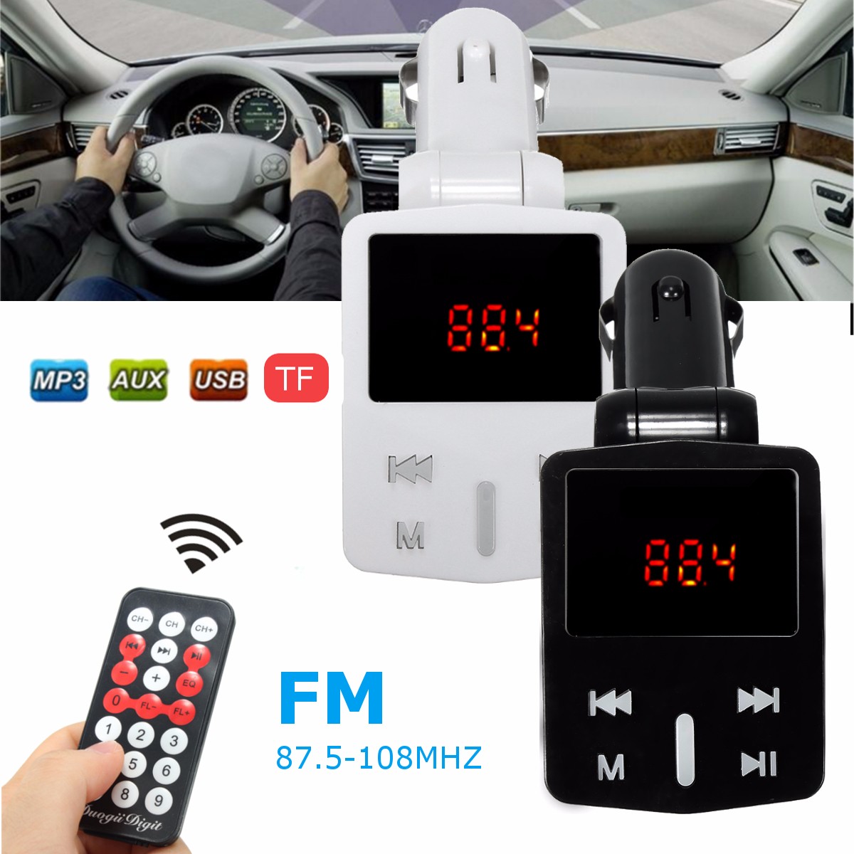 12Prime-LED-Display-Car-Kit-MP3-Player-FM-Transmitter-Modulator-MicroSD-Car-Charger-For-iphoneX-Sams-1235930-2