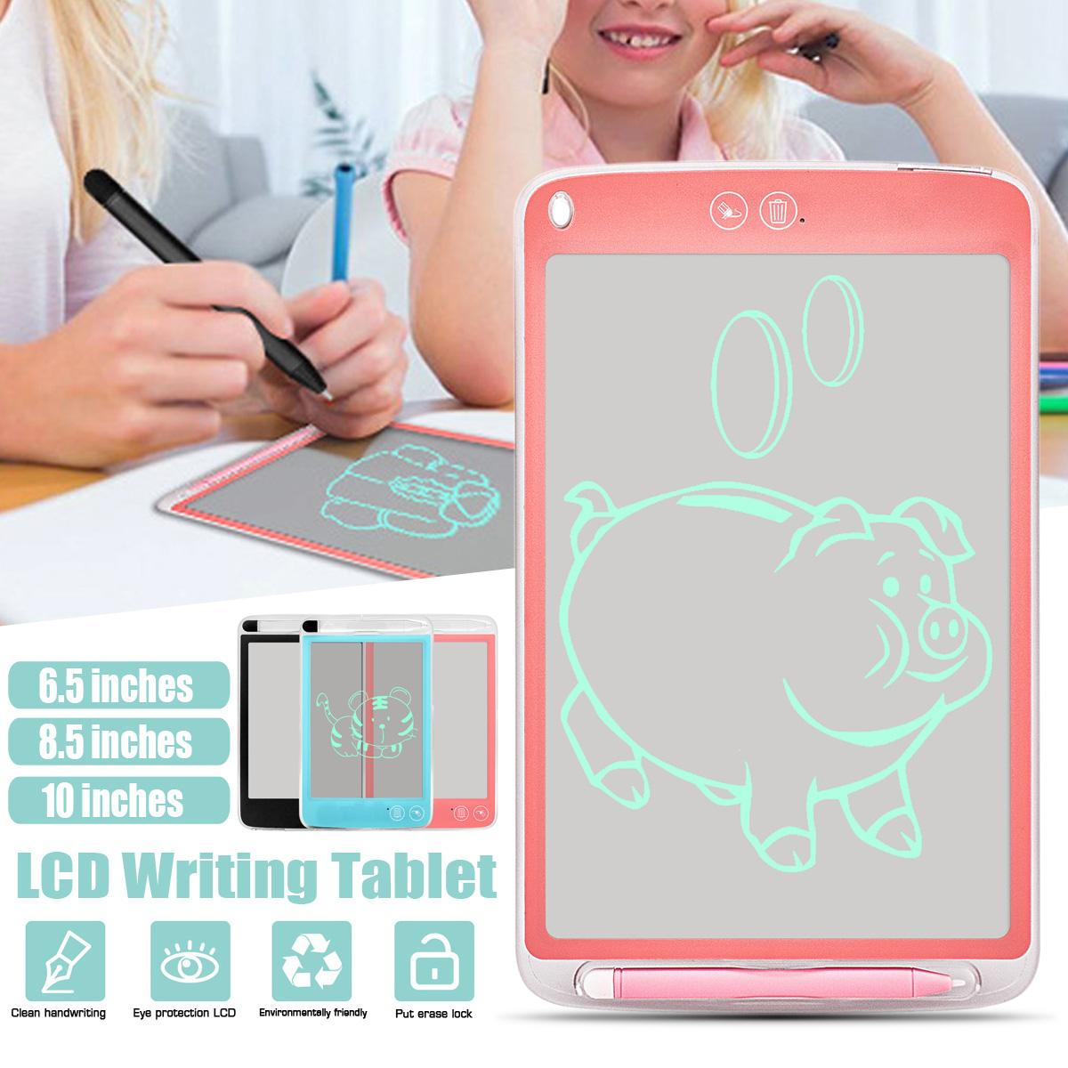 65inch--10inch-Electronic-Digital-LCD-Writing-Pad-Tablet-Kids-Drawing-Graphics-Board-1677749-1