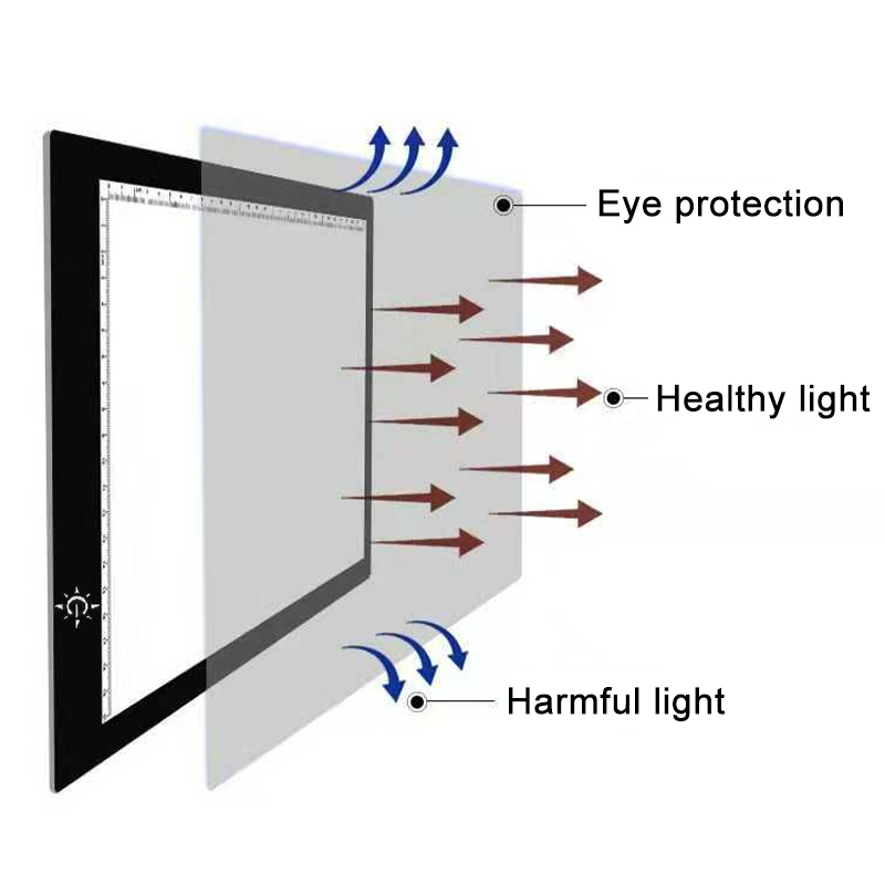 A3A4-Dimming-LED-Tracing-Light-Box-Drawing-Tattoo-Board-Pad-Table-Stencil-Arts-1827941-3