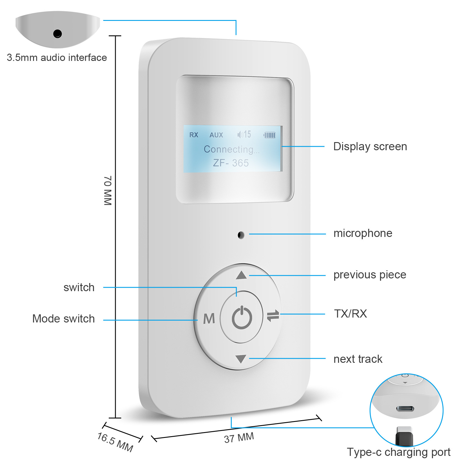 Bakeey-2-In-1-bluetooth-V50-Audio-Transmitter-Receiver-35mm-Aux-Audio-Adapter-For-TV-PC-Speaker-Car--1930611-9