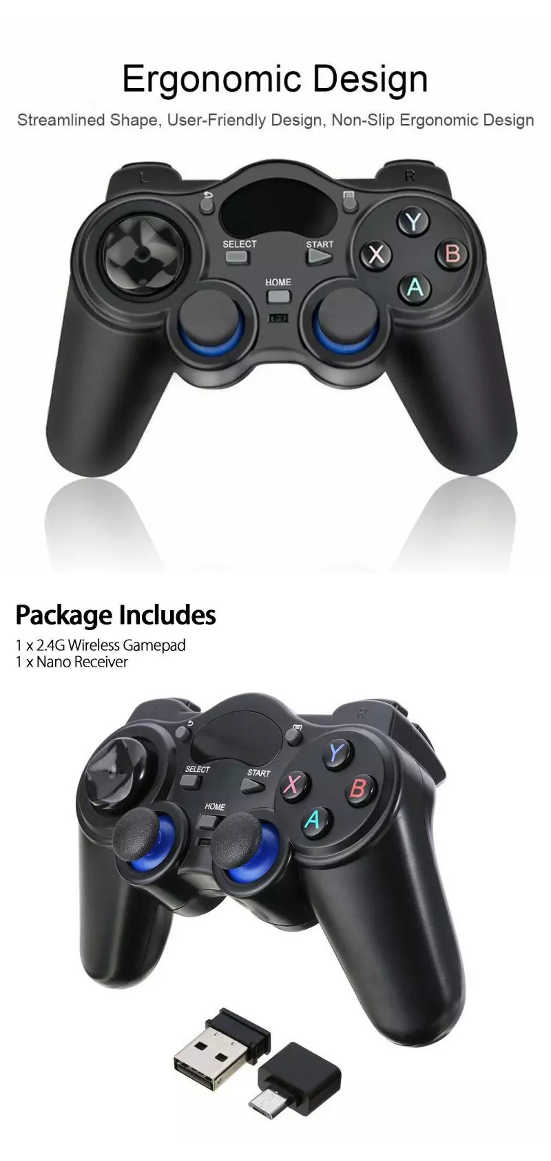 Bakeey-24G-Wireless-Game-Controller-Gamepad-Joystick-Joypad-for-PS3-for-Android-TV-Box-Tablets-1867145-4