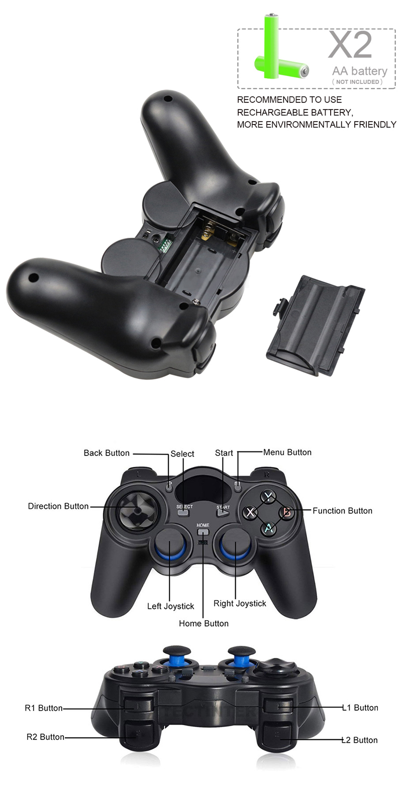 Bakeey-24G-Wireless-Game-Controller-Gamepad-Joystick-Joypad-for-PS3-for-Android-TV-Box-Tablets-1867145-5