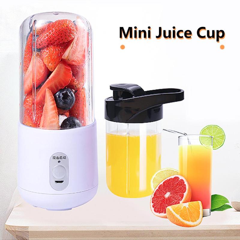 Bakeey-260ml-USB-Rechargeable-Portable-Electric-Juice-Cup-Juice-Blender-Fruit-Mixer-Six-Blade-Mixing-1554518-1