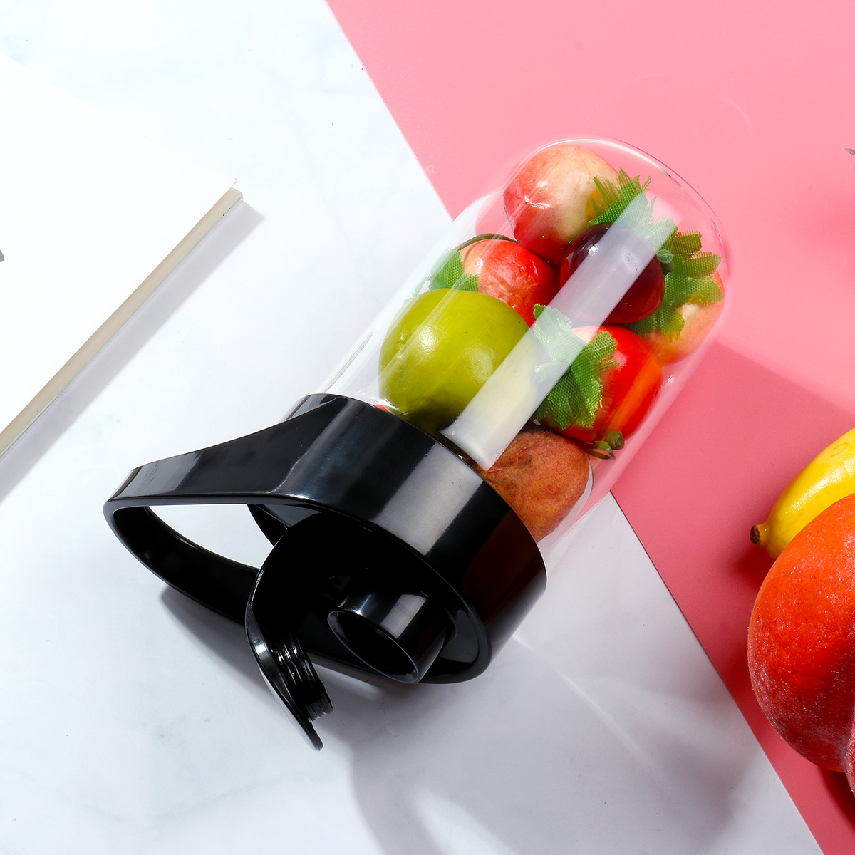 Bakeey-260ml-USB-Rechargeable-Portable-Electric-Juice-Cup-Juice-Blender-Fruit-Mixer-Six-Blade-Mixing-1554518-7