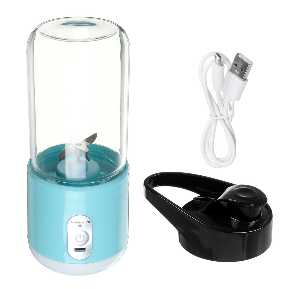 Bakeey-260ml-USB-Rechargeable-Portable-Electric-Juice-Cup-Juice-Blender-Fruit-Mixer-Six-Blade-Mixing-1554518-9