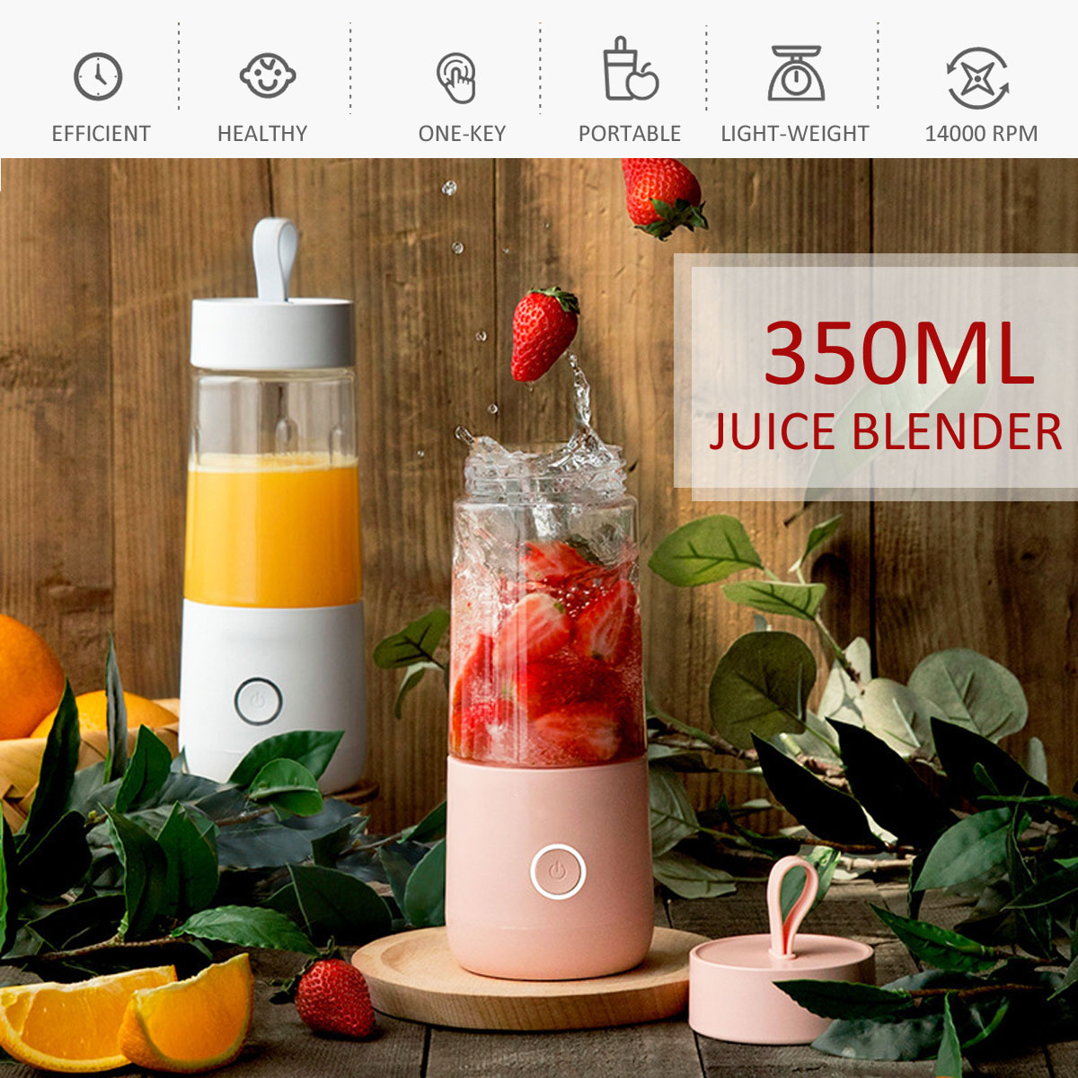 Bakeey-380ml-Mini-Portable-USB-Electric-Fruit-Juicer-Rechargeable-Blender-Power-Bank-1623025-1