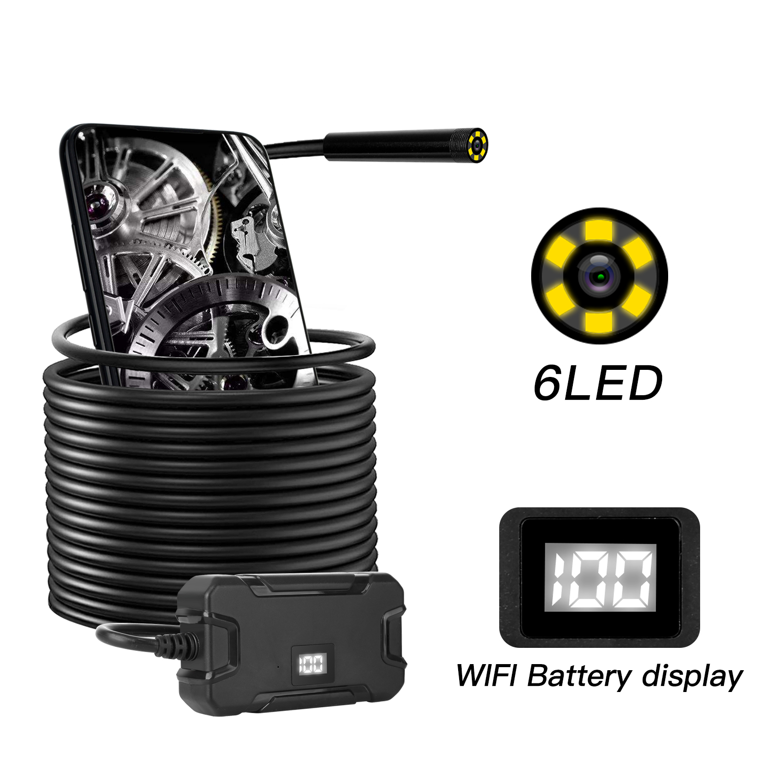 Bakeey-55MM-WiFi-Borescopes-Inspection-Camera-1080P-6-LED-Display-Screen-HD-Semi-rigid-Wireless-Came-1543268-9