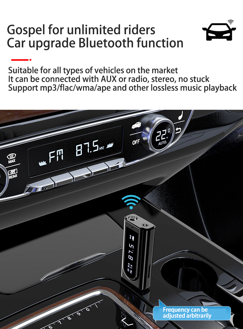Bakeey-6-In-1-LED-Display-bluetooth-V50-FM-Audio-Transmitter-Receiver-Wireless-Audio-Adapter-TF-Card-1749666-8