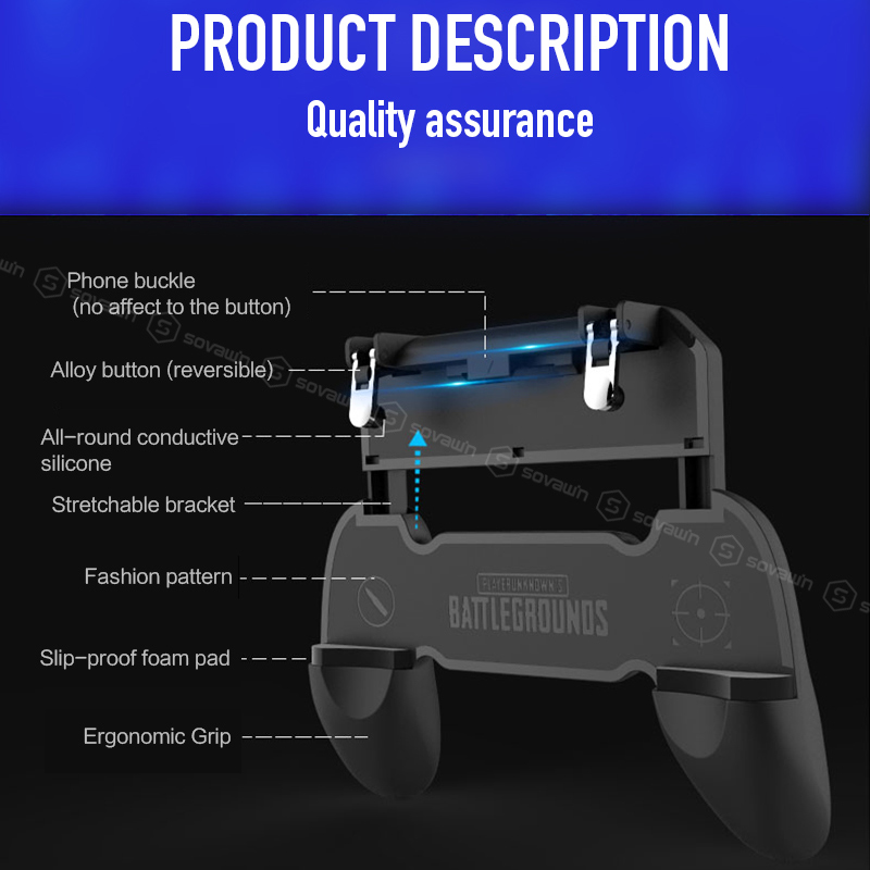 Bakeey-Foldable-Gamepad-Joystick-Game-Controller-Trigger-Mobile-Phone-Holder-For-PUBG-Phone-Game-1388376-4