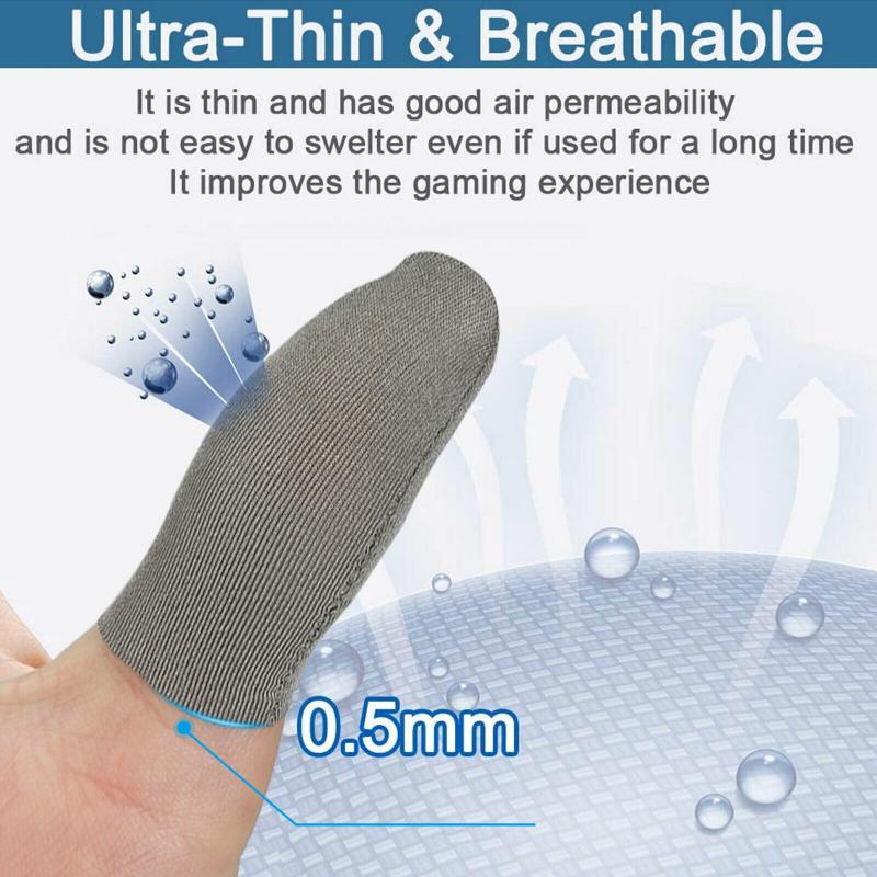 Bakeey-Gaming-Finger-Sleeve-Breathable-Fingertips-Touch-Screen-Finger-Cots-Cover-Sensitive-for-PUBG--1853209-3