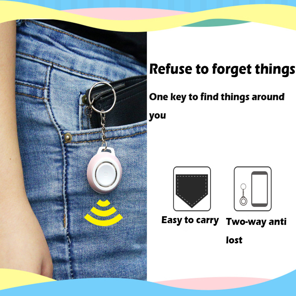 Bakeey-Intelligent-bluetooth-Self-Timer-Positioning-Anti-Lost-Device-Kids-Key-Bag-Wallet-Locators-1620462-3