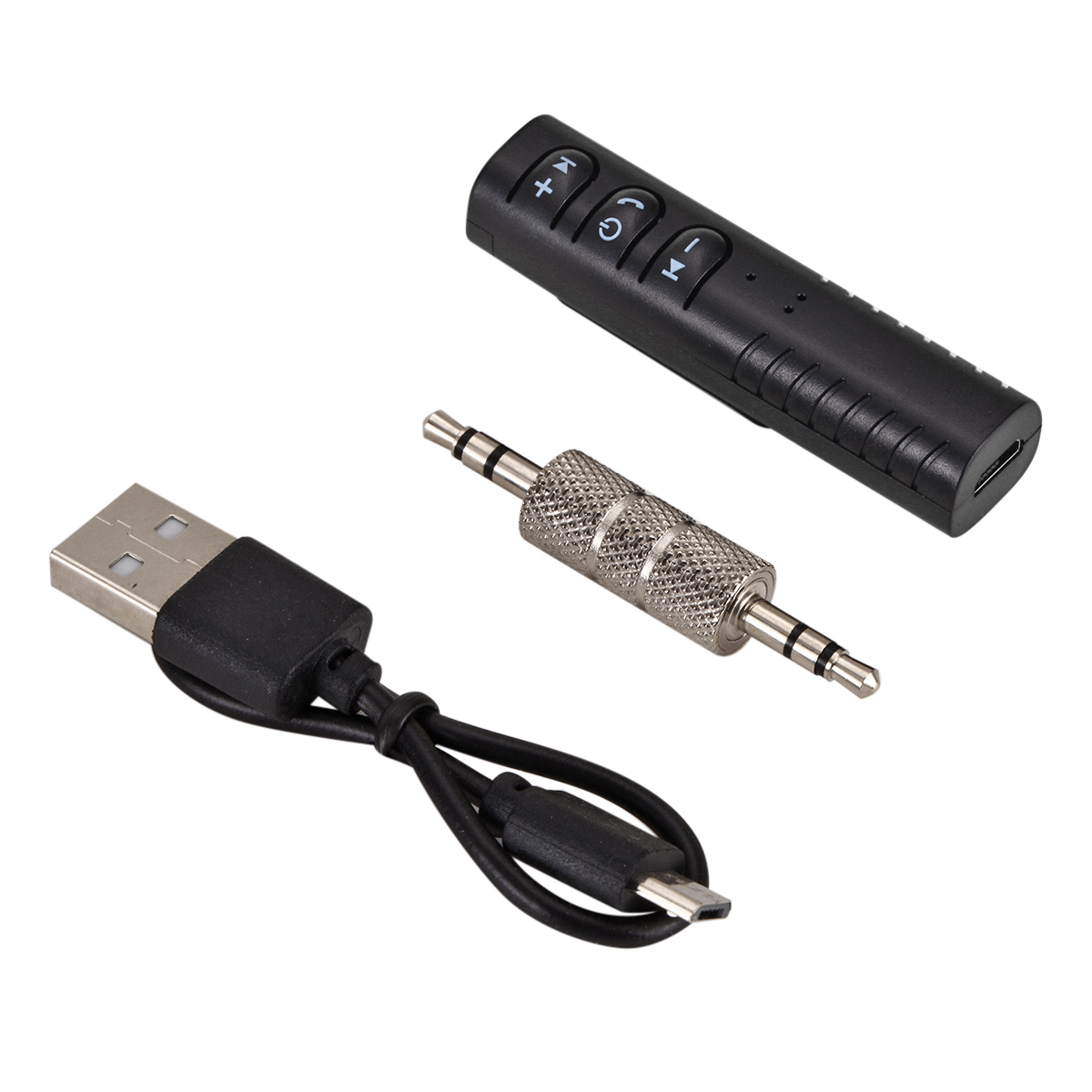 Bakeey-Lavalier-bluetooth-Receiver-Car-Hands-free-HD-Call-AUX-Audio-Adapter-For-Universal-Car-1724950-6