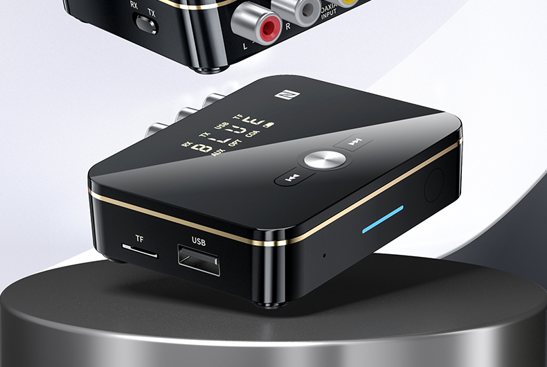 Bakeey-M8-NFC-enabled-bluetooth-V50-Audio-Transmitter-Receiver-35mm-Aux-2RCA-Wireless-Audio-Adapter--1892076-2