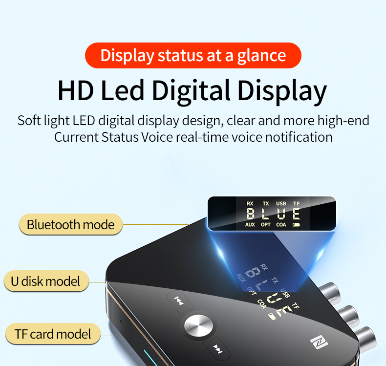 Bakeey-M8-NFC-enabled-bluetooth-V50-Audio-Transmitter-Receiver-35mm-Aux-2RCA-Wireless-Audio-Adapter--1892076-12
